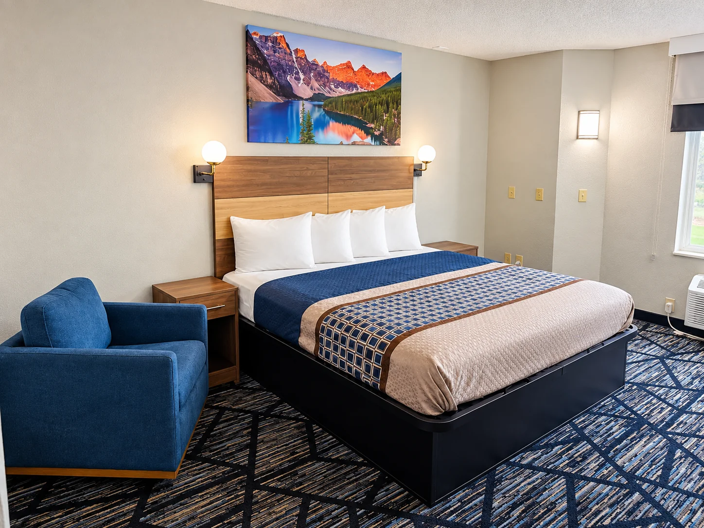 King Suite with Jacuzzi at Heartland Inn & Suites